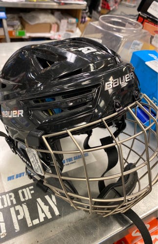 Bauer REAKT 150 combo Used Small Black Helmet re-akt