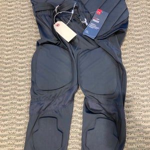 Black Youth New XL Under Armour Game Pants
