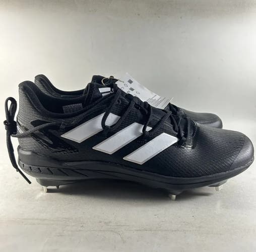 Adidas Adizero Afterburner Mens Metal Baseball Cleats Black Size 12.5 FZ4217 NEW