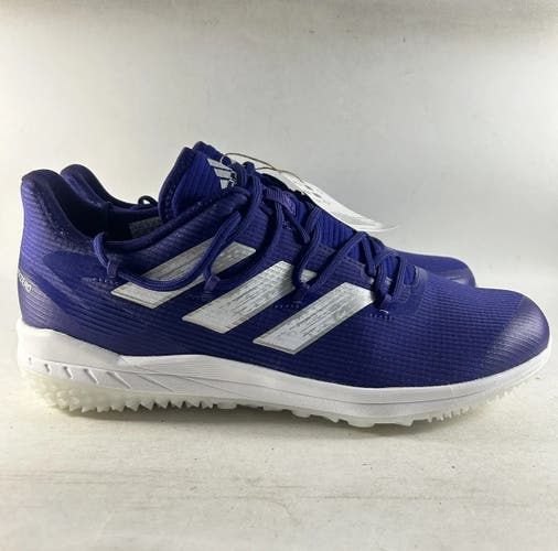 Adidas Adizero Afterburner Men’s Turf Baseball Shoes Purple Size 12.5 H00966 NEW