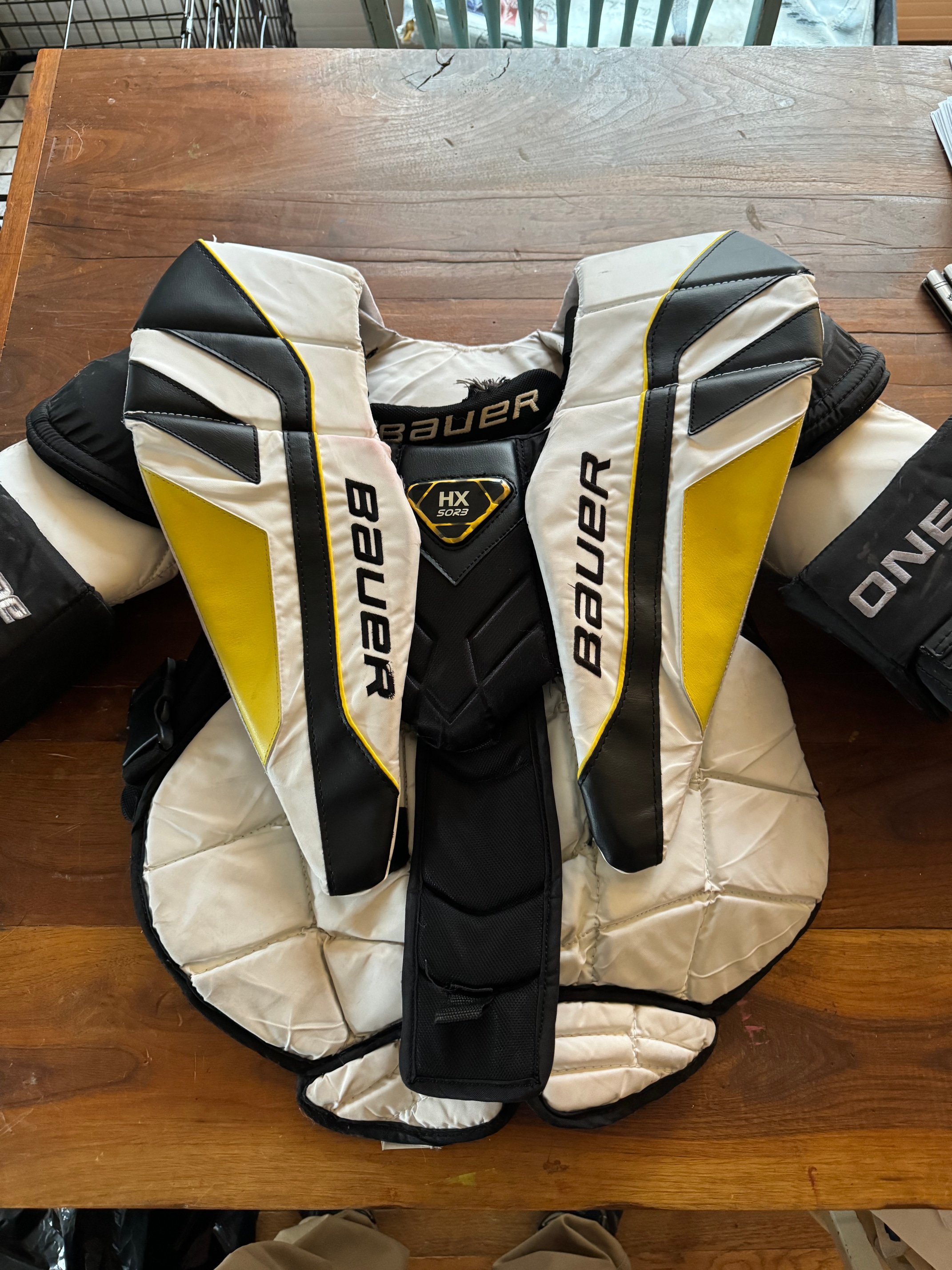 Intermediate Hockey Goalie Chest & Arm Protectors Used and New on SidelineSwap