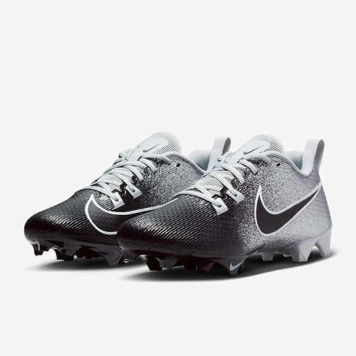 Nike Vapor Edge Speed 360 2 Men's Football Cleats Metallic Silver Black Size 8