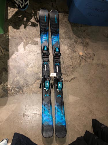 Used 140cm Elan Zest QT Skis With Bindings
