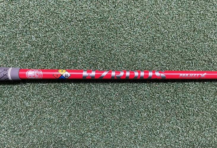 New Project X Hzrdus Red Handcrafted 6.0 Driver Shaft Stiff 44” Taylormade RARE