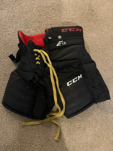 Used Small CCM Axis 1.5 Goalie Pants