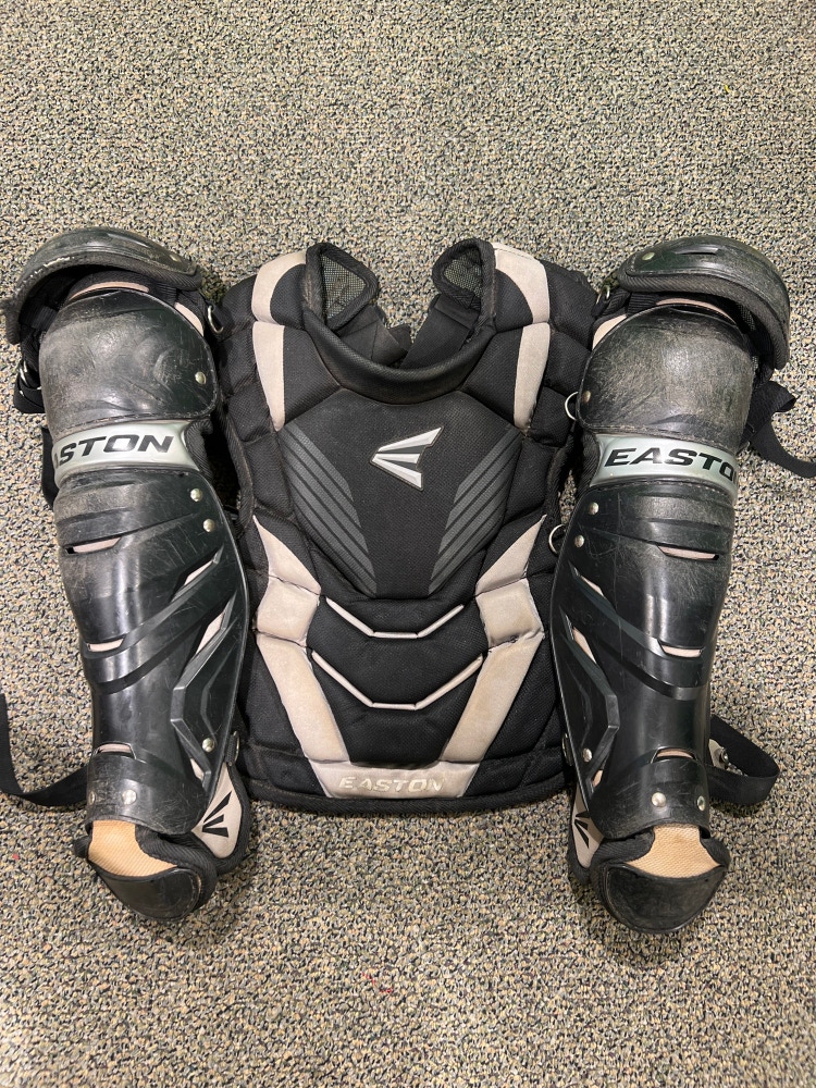 Used Youth Easton Gametime Catcher's Set (Chest & Shins)