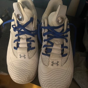 White Used Turf Cleats Low Top Bryce harper