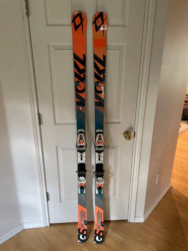 Used 183 cm With Bindings Max Din 12 Racetiger GS Skis