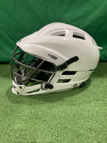 White Used Youth Cascade CS-R Youth Helmet