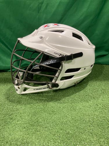 White Used XS Cascade CPV-R Helmet