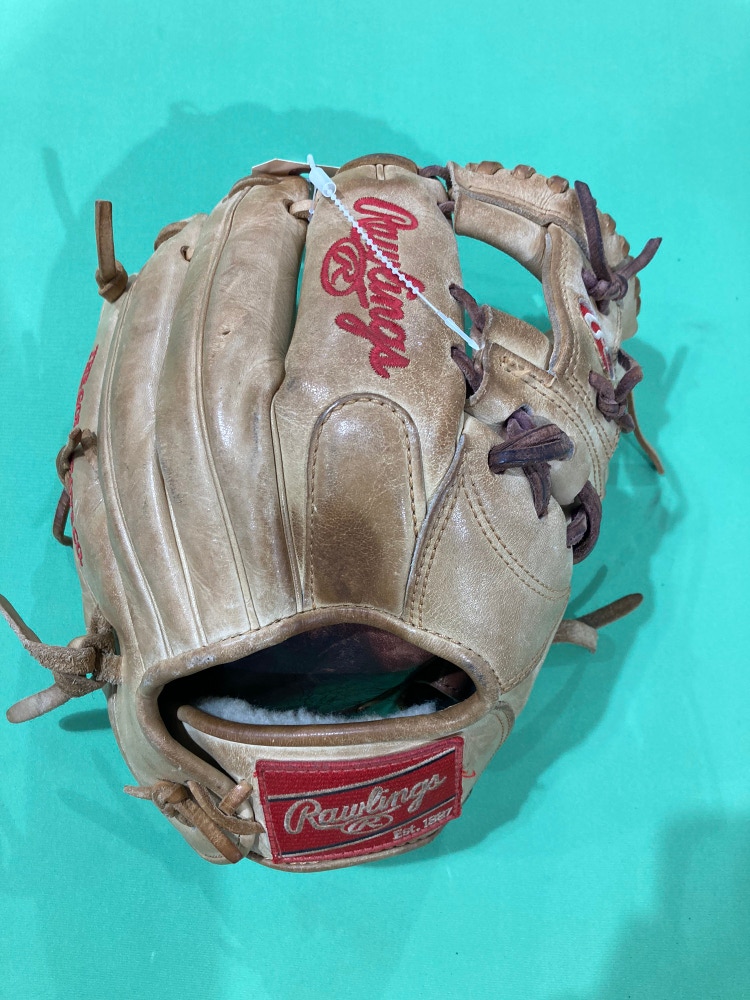 Used Rawlings Pro Preferred Right Hand Throw Infield Baseball Glove 11.25"