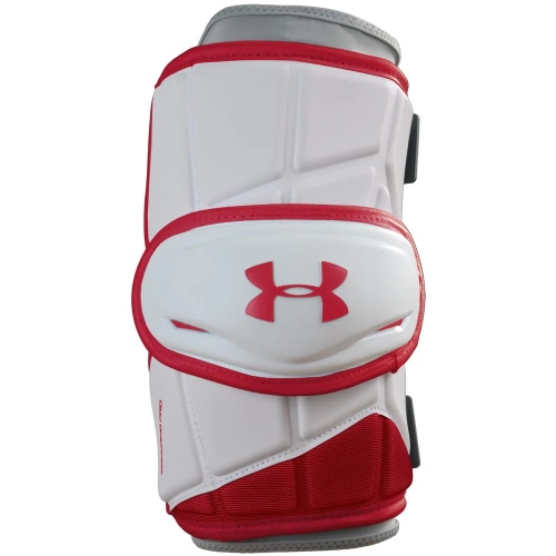 New Under Armour Command Pro 3 Arm GUARDS Red LAX LACROSSE new with tags