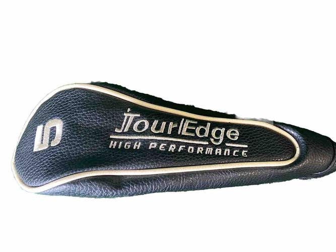 Tour Edge High Performance 5 Wood Headcover With Fastener Great Condition