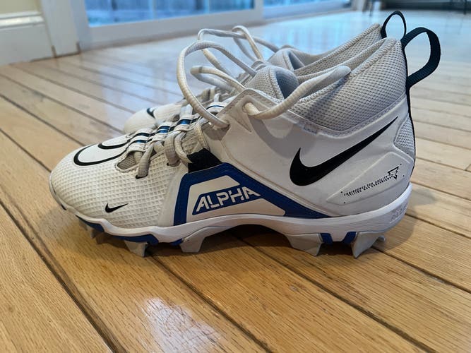 Size 7.5 - Nike Alpha Menace 3 Shark Mid Football Cleats