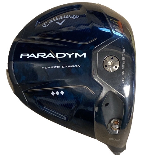 Callaway Paradym Triple Diamond Forged Carbon Driver 8.0* Head Only RH EXCELLENT