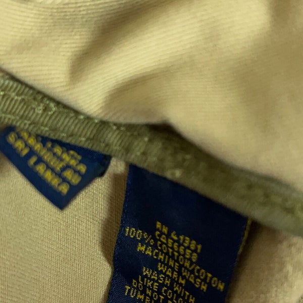 Polo Ralph Lauren Mens Shorts 36 Khaki Cargo Casual Solid Cotton Outdoor  Preppy