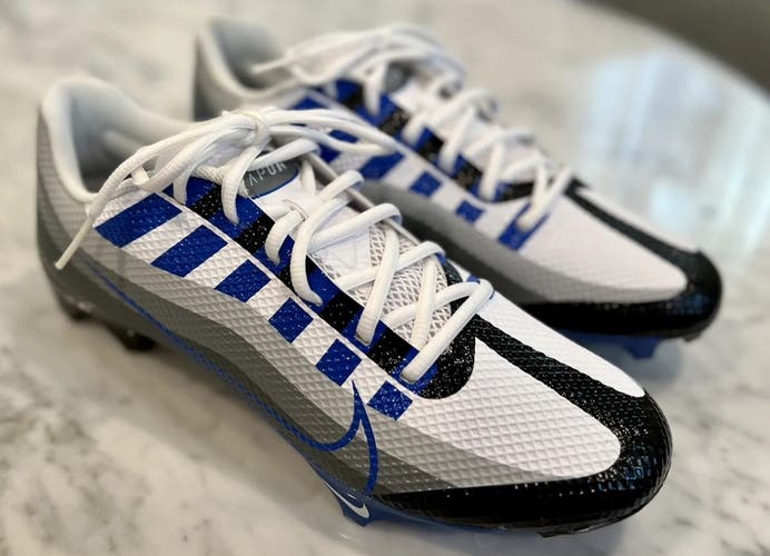Nike Vapor Edge Speed 360 Football Cleats Men's Size 10.5 Blue/White