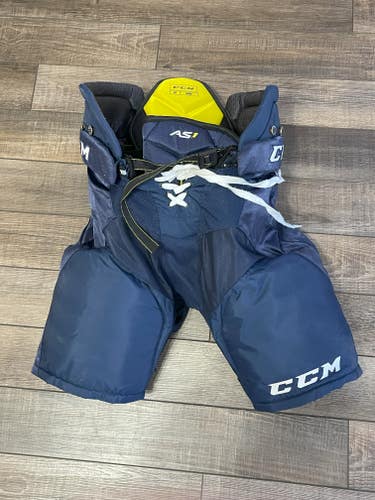 Large CCM Super Tacks AS1 Hockey Pants Senior Used Blue