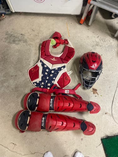 All Star System 7 Catcher's Set