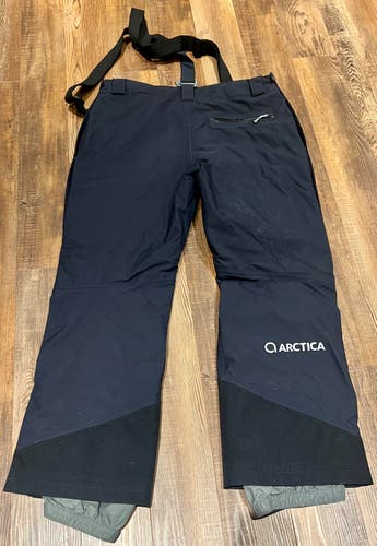 Black Adult Used Arctica Ski Pants & Ski Shorts Combo