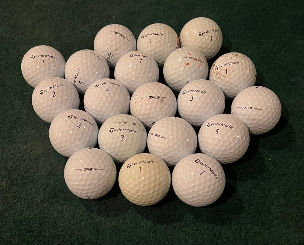 20 Pack Taylormade TP5 & TP5x Golf Balls (Check Description)