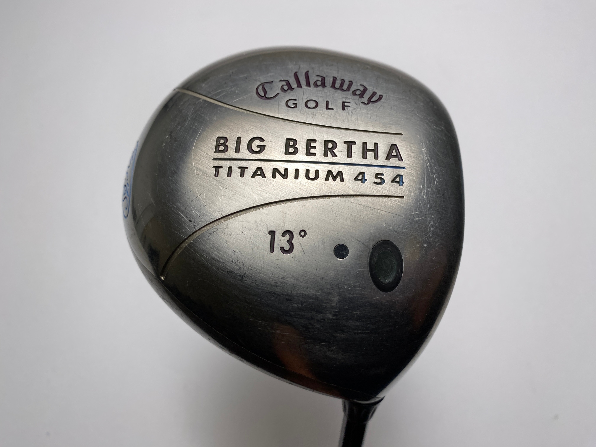 Callaway Big Bertha Titanium 454 Driver 13* Big Bertha Gems 55 Ladies RH