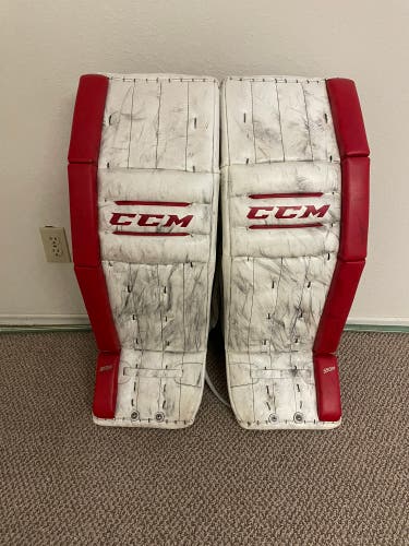 34" CCM  Retro Flex Goalie Leg Pads