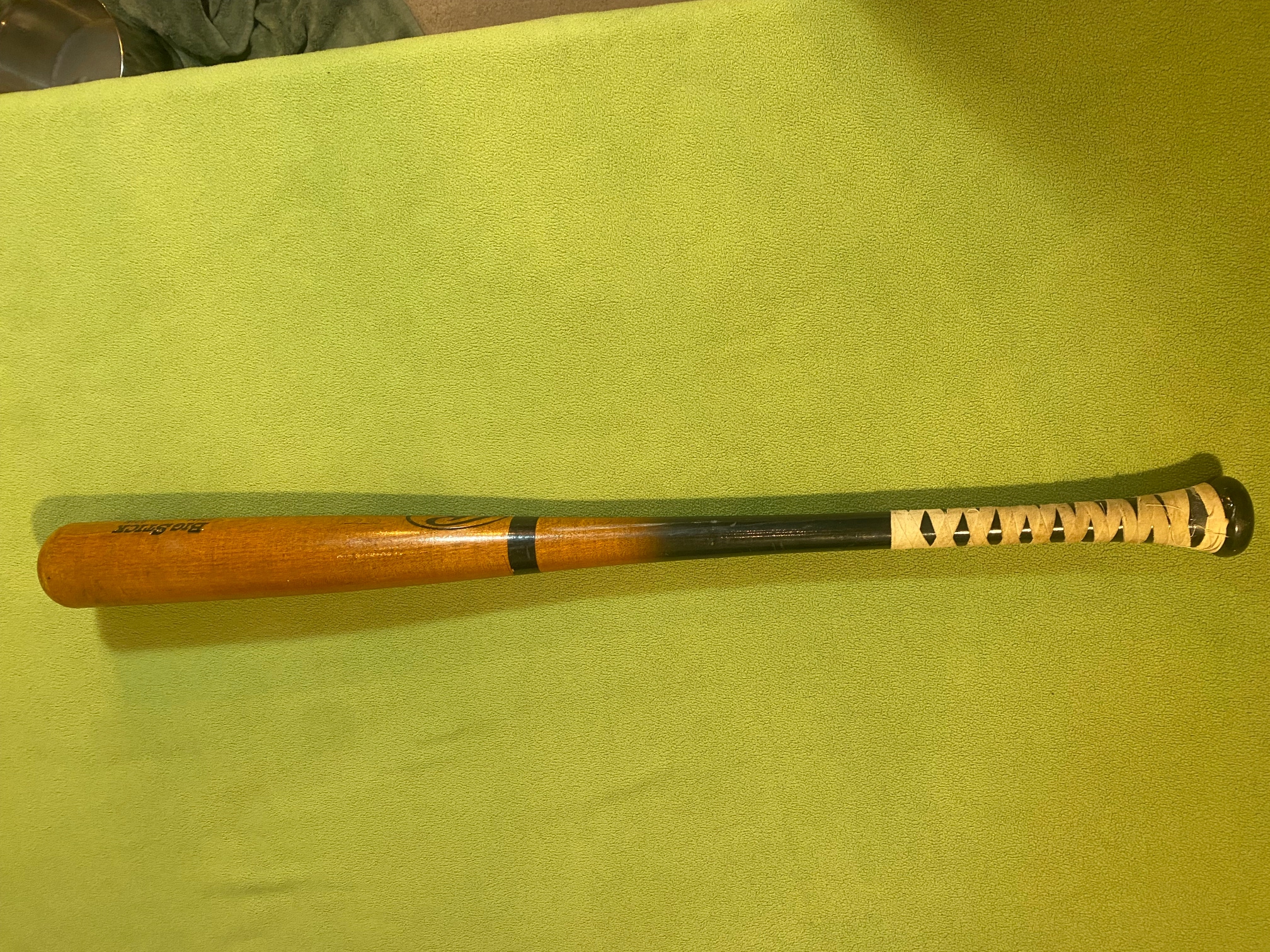 Used BBCOR Certified Rawlings Wood Big Stick Bat (-3) 30 oz 33"