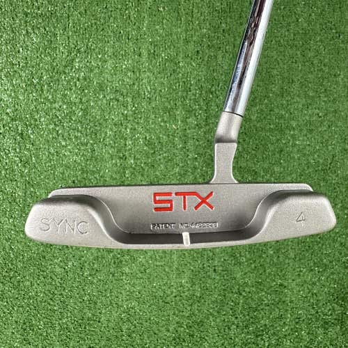 STX Sync 4 Blade Putter Left Handed 35.5” NEEDS GRIP