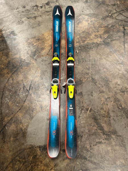 Used 176cm Atomic Vantage 90 CTi Skis With Bindings | SidelineSwap