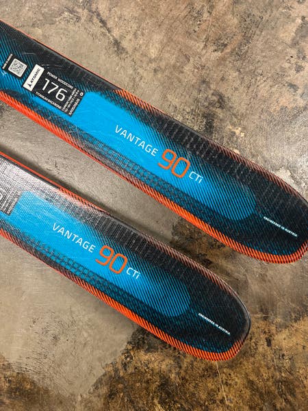 Used 176cm Atomic Vantage 90 CTi Skis With Bindings | SidelineSwap