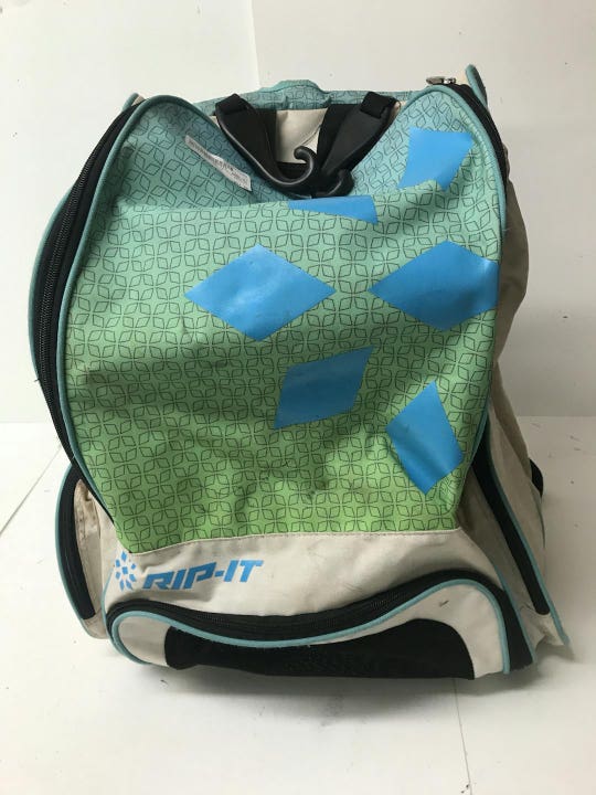 Used Rip-it Rip It Teal Backpack Baseball And Softball Equipment Bags