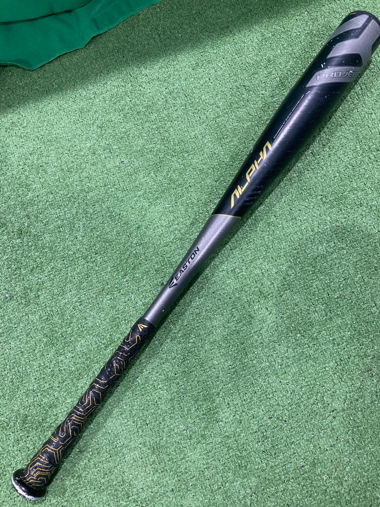 Used BBCOR Certified 2019 Easton Project 3 Alpha Alloy Bat (-3) 28 oz 31"