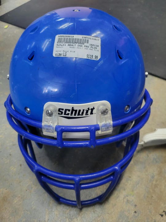 Used Schutt Adult Dna Pro Plus Lg Football Helmets