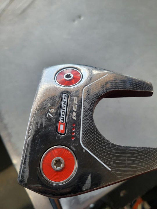 Used Odyssey O Works 7 S Red Mallet Putters