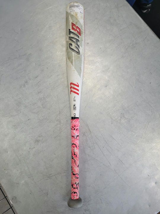 Used Marucci Cat 8 27" -10 Drop Youth League Bats