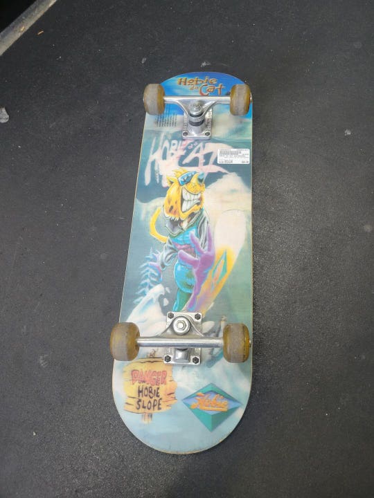Used Hobie Da Cat Skateboard Regular Complete Skateboards