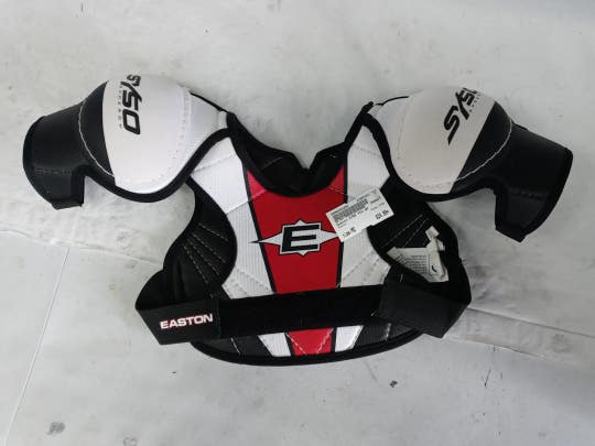 Used Easton Sy50 Md Ice Hockey Shoulder Pads