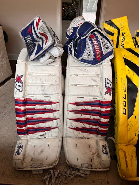 Used 35+1" Brian's Regular Zero G Goalie Full Set (Vaughn Blocker & Glove)