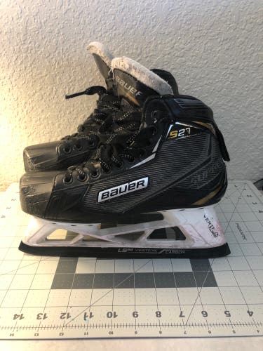 Used Bauer Regular Width Size 6 Supreme S27 Hockey Goalie Skates