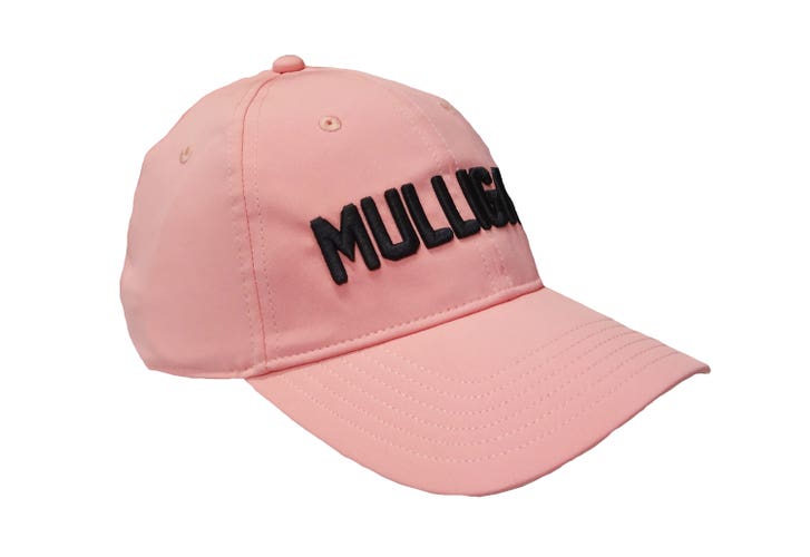 NEW TaylorMade Custom Miami Dad "Mulligan" Pink/Black Adjustable Golf Hat/Cap