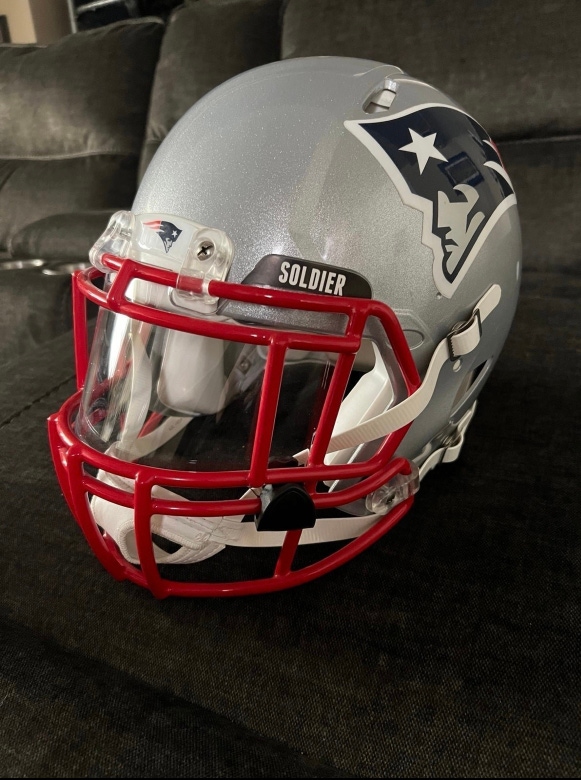 New England Patriots Large Riddell Speed Helmet