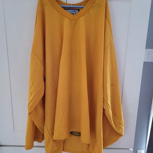 Yellow Used XXL Adult Unisex Bauer Jersey