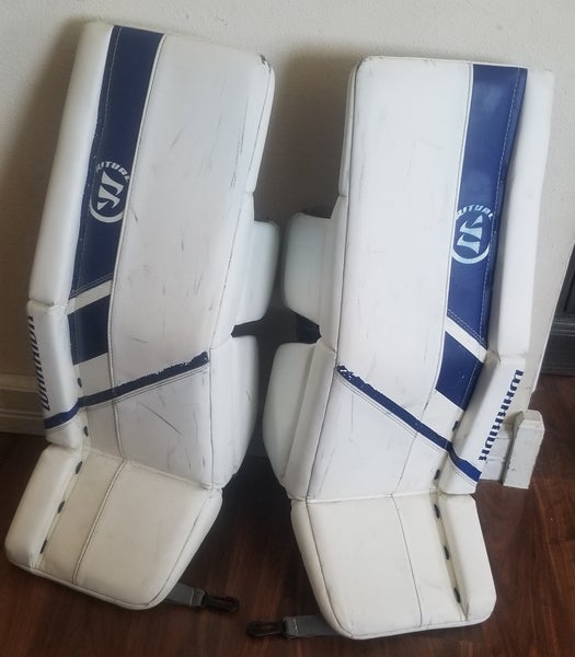 Used 26" Warrior Ritual G5 Goalie Leg Pads
