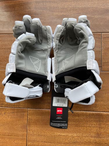 New STX Large Cell IV Lacrosse Gloves