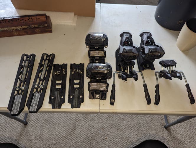 Used Tyrolia Attack 13 Demo Ski Bindings 100 mm Brake Width (Max Din 13