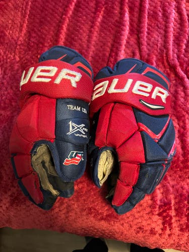 NTDP Team USA Bauer 1X Size 14' Gloves