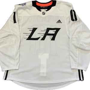 Los Angeles Kings Michael Amadio 2020 Stadium Series MiC NHL Hockey Jersey Sz 56