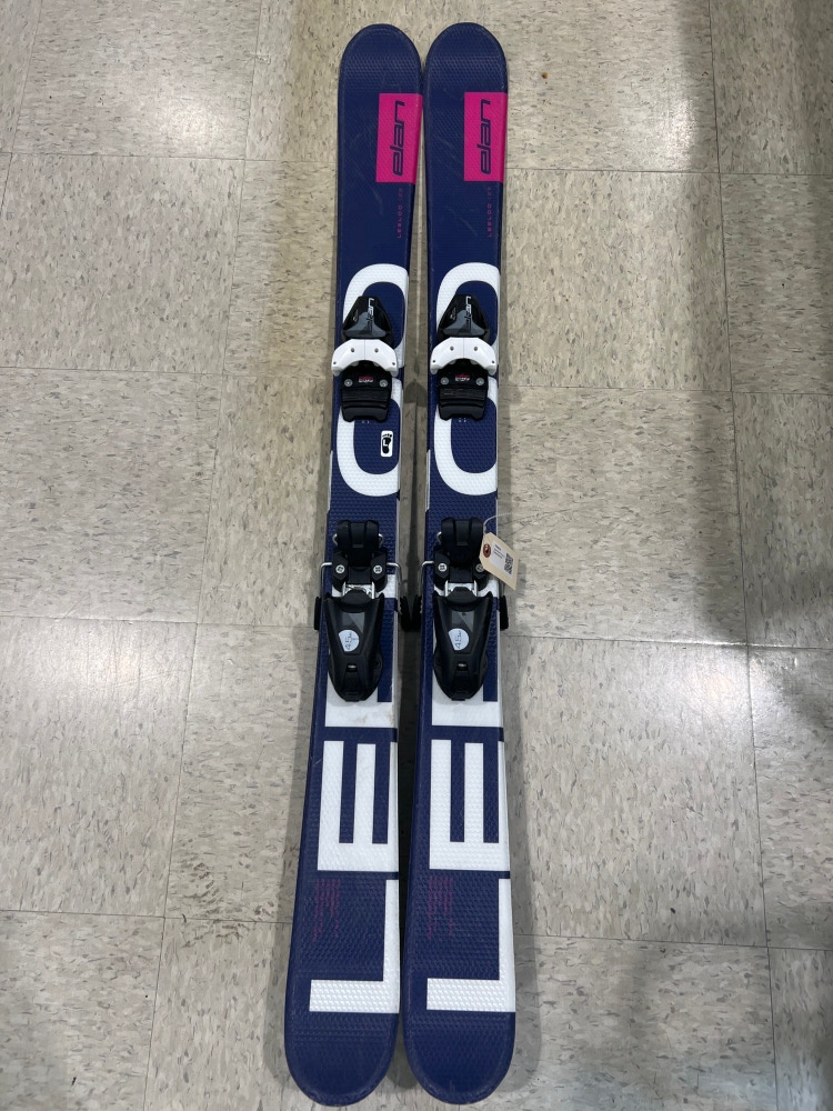 Used Elan LeeLoo 125 cm Skis w/ Elan EL7.5 AC Bindings