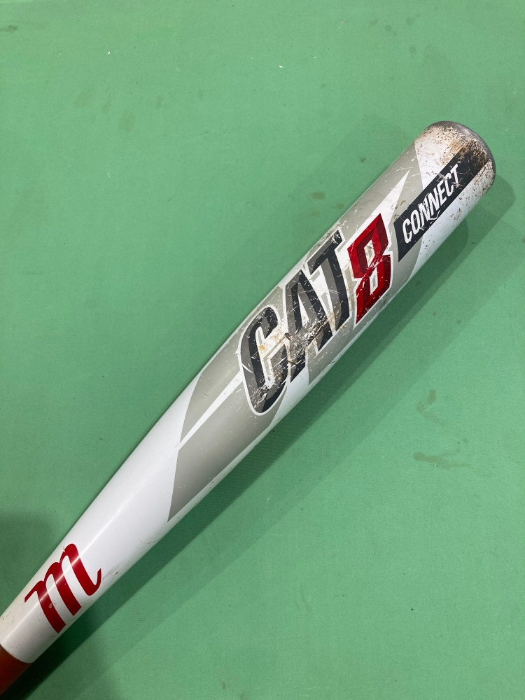 Used BBCOR Certified 2019 Marucci Cat8 Connect Hybrid Bat (-3) 30 oz 33"